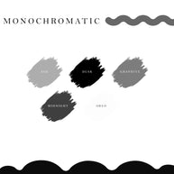 Letter Journal Sticker | Consonant | Monochromatic Colors | L014