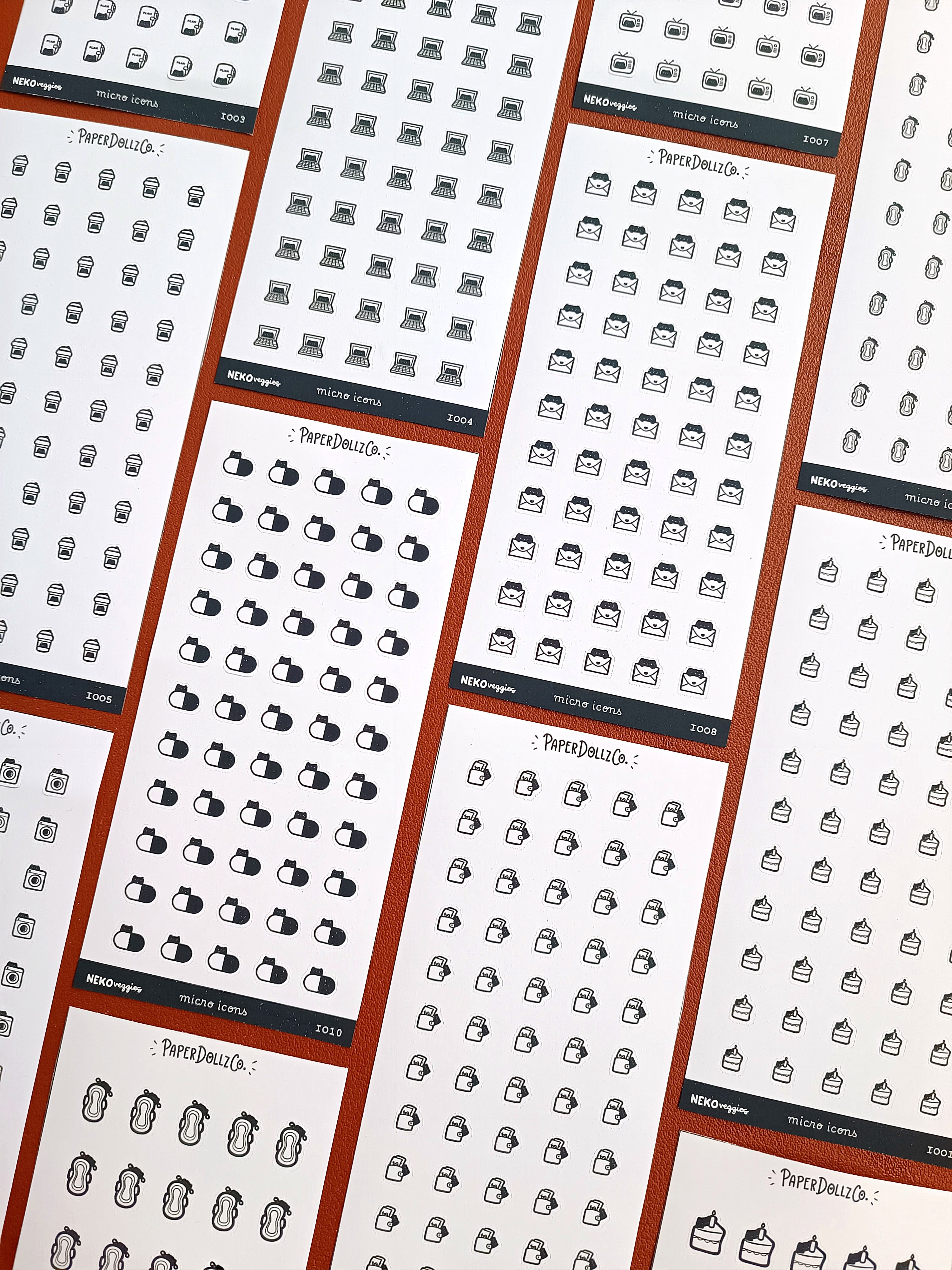 Coffee | PaperDollzCo | Icon Sticker | i005