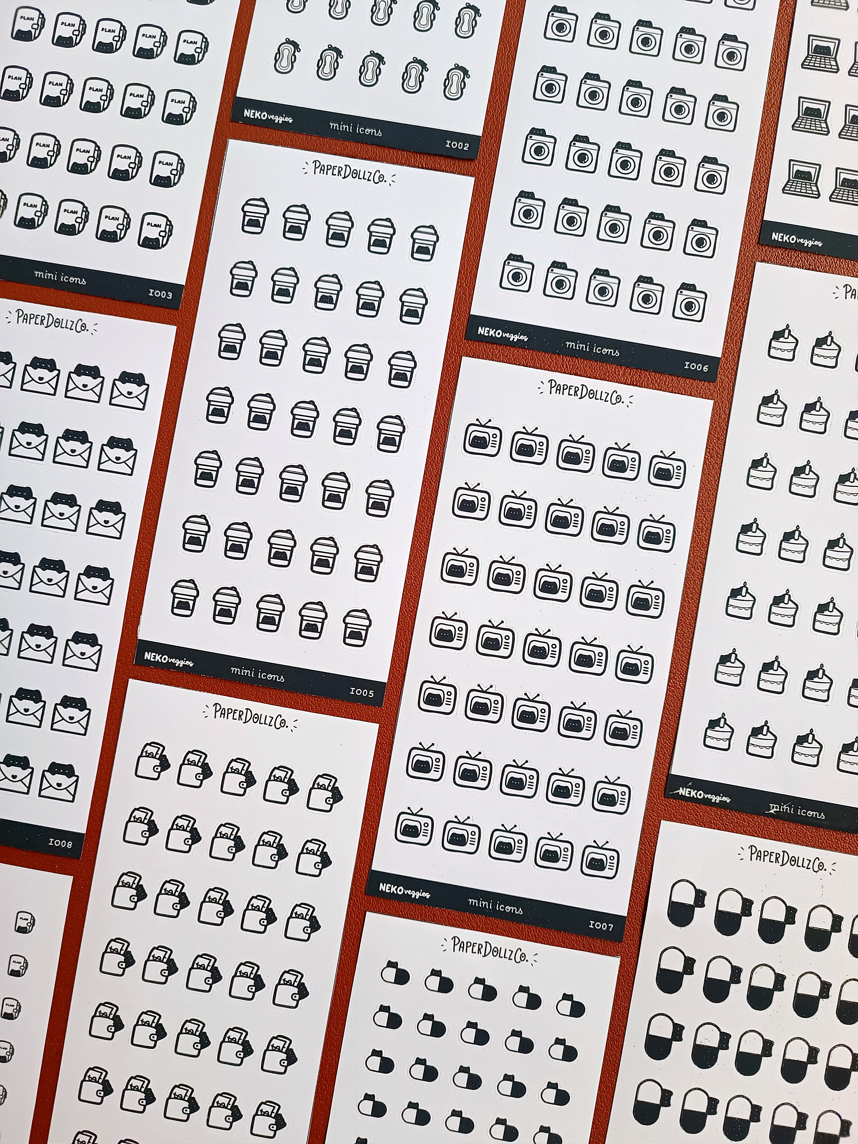 Coffee | PaperDollzCo | Icon Sticker | i005