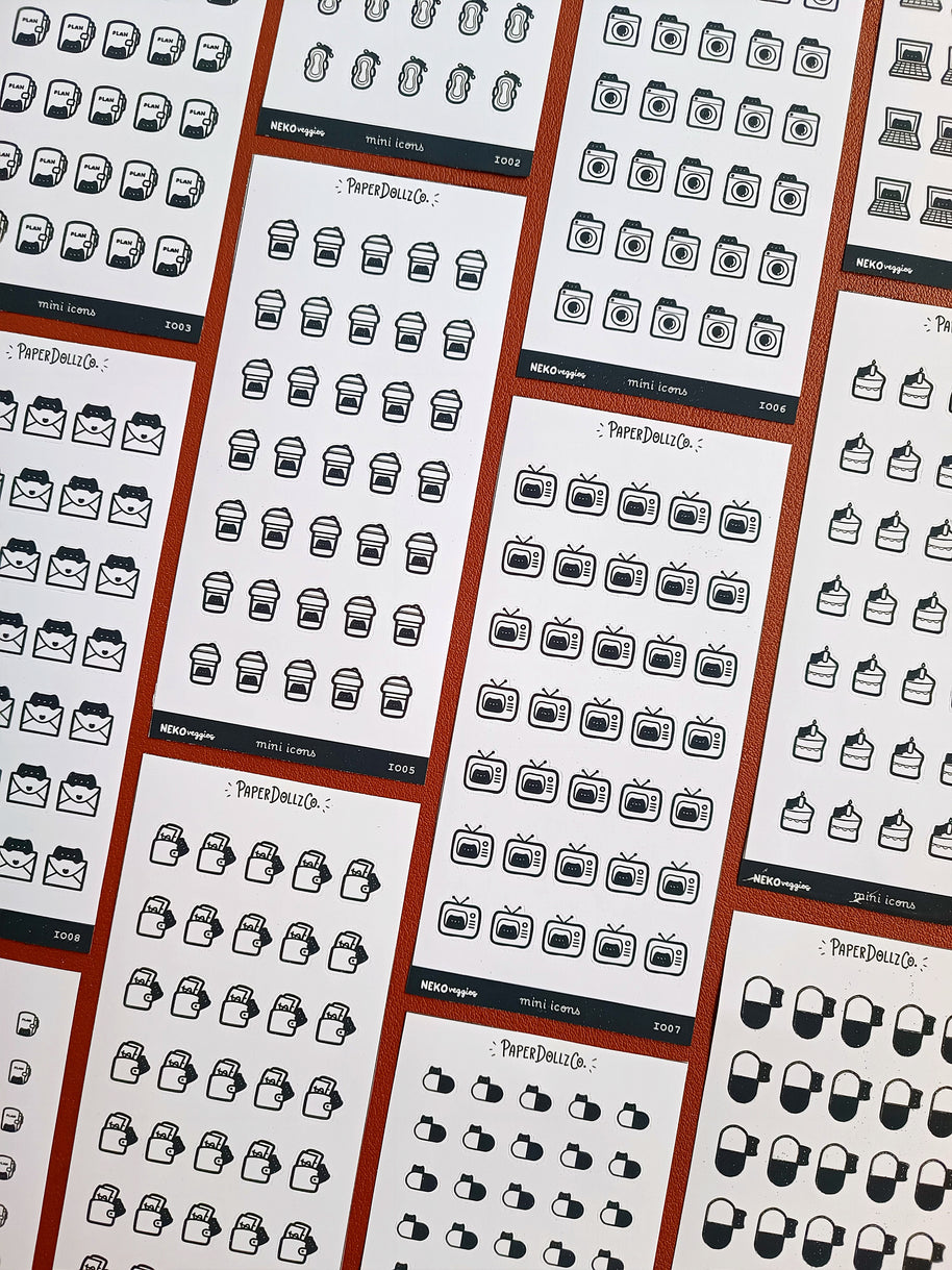 Tv | PaperDollzCo | Icon Sticker | i007