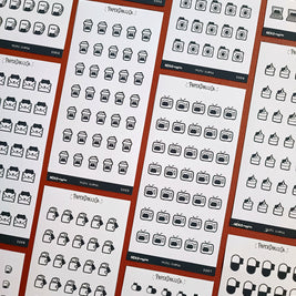 Coffee | PaperDollzCo | Icon Sticker | i005