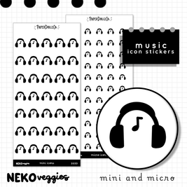 Music | PaperDollzCo | Icon Sticker | i033