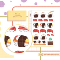 Sushi Stickers  I  Neko Veggies Food