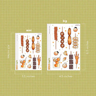 Pinoy Street Food Stickers | Neko Veggies Food