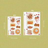 Crepe Stickers | Neko Veggies Food