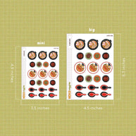 Ramen Stickers | Neko Veggies Food