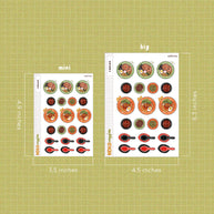 Ramen Stickers | Neko Veggies Food
