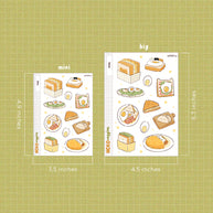 Egg Sticker | Neko Veggies Food