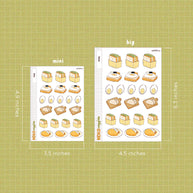 Egg Sticker | Neko Veggies Food