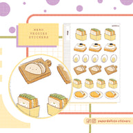 Egg Sticker | Neko Veggies Food