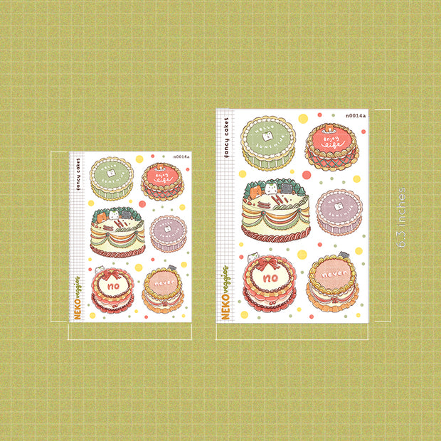 Fancy Cakes I Neko Veggies I n014a