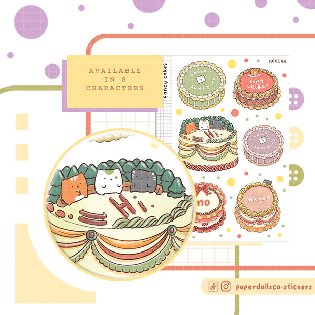 Fancy Cakes I Neko Veggies I n014a