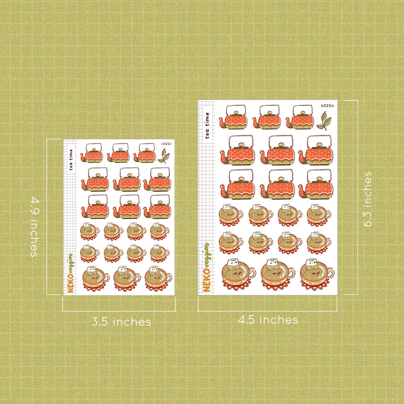 Ramen Stickers | Neko Veggies Food