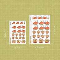 Ramen Stickers | Neko Veggies Food