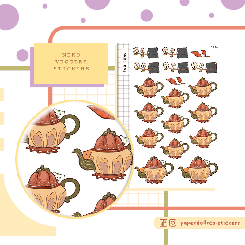 Ramen Stickers | Neko Veggies Food