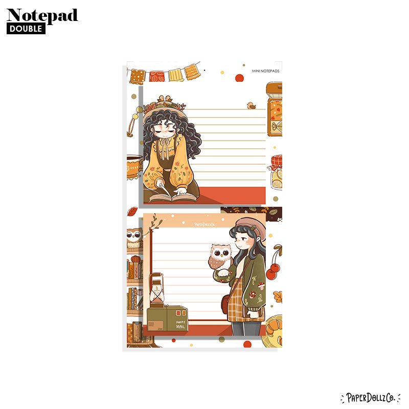 Mini Notepads | PaperDollzCo | npd005