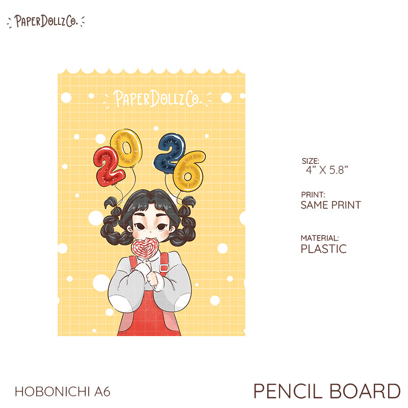 PaperDollzCo | A6 Pencil Board - PB001