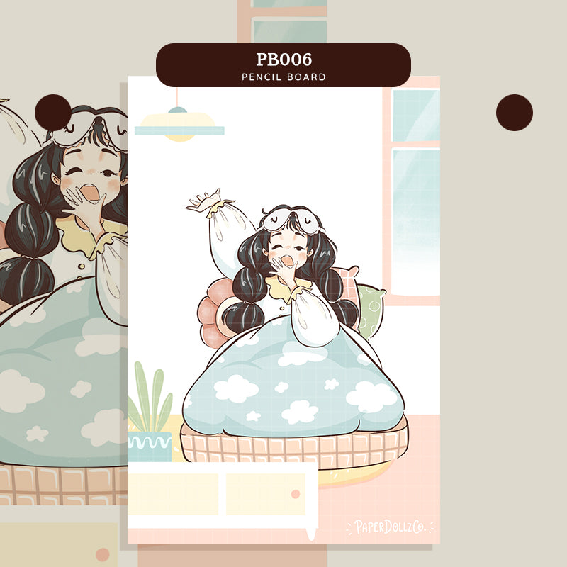 PaperDollzCo | A5 Pencil Board - PB006