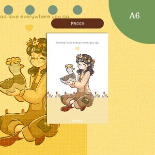 PaperDollzCo | A6 Pencil Board - PB005