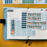 Books | Hobonichi Cousin Monthly Stickers ( set of 2 ) | hcm006