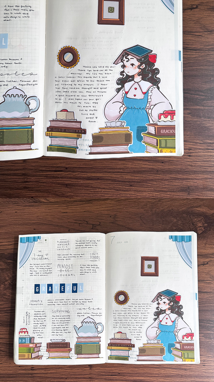 Victorian Muses | Like a Story Book | Cousin Daily Sticker Kit | Cd072