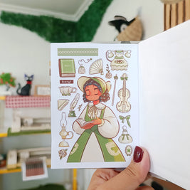 Victorian Muses | PaperDollzCo | Sticker Book | CB070