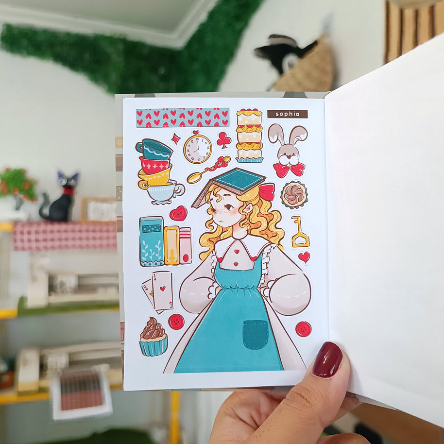 Victorian Muses | PaperDollzCo | Sticker Book | CB070