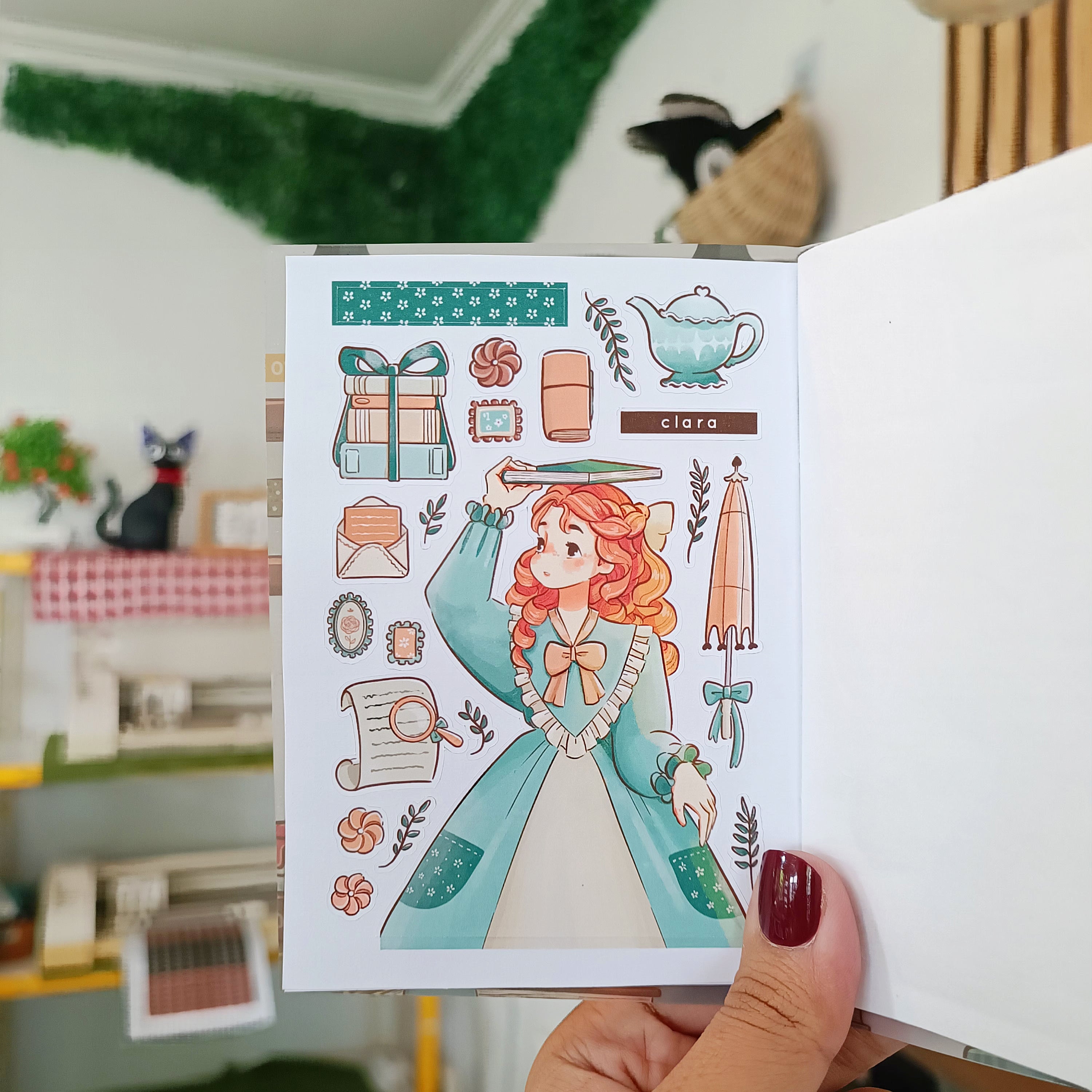 Victorian Muses | PaperDollzCo | Sticker Book | CB070