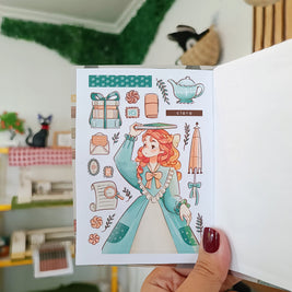 Victorian Muses | PaperDollzCo | Sticker Book | CB070