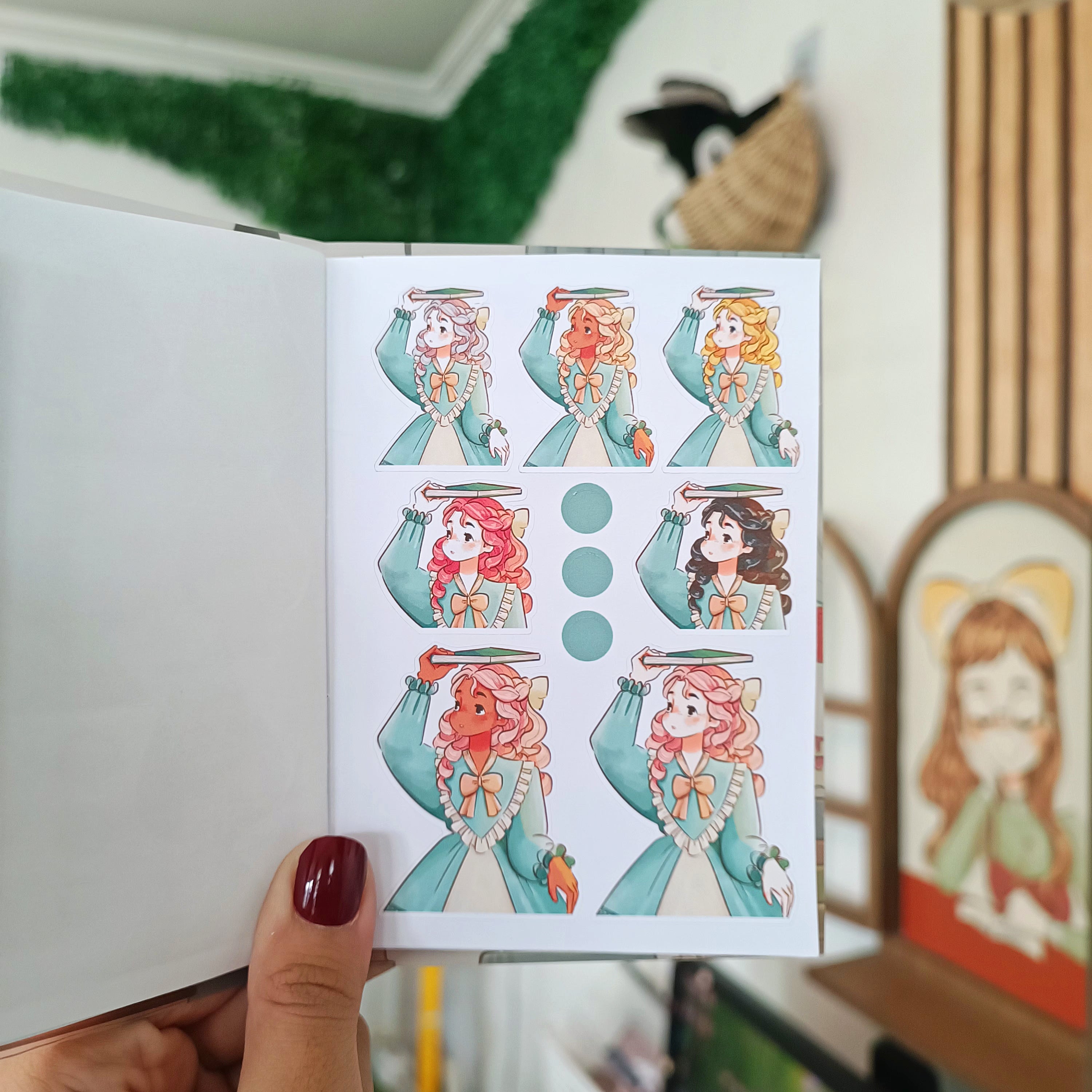 Victorian Muses | PaperDollzCo | Sticker Book | CB070