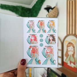 Victorian Muses | PaperDollzCo | Sticker Book | CB070