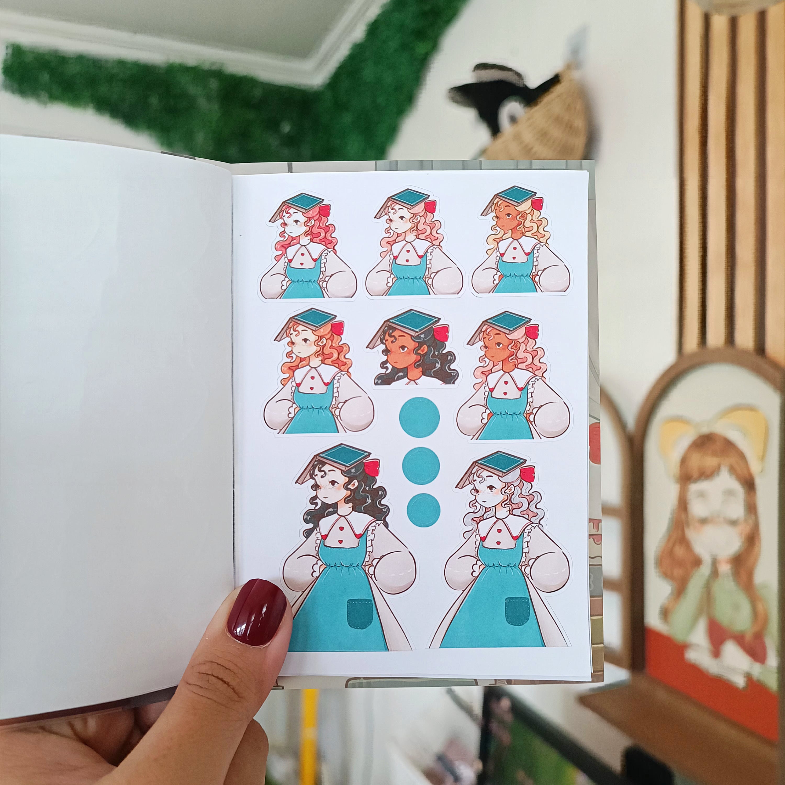 Victorian Muses | PaperDollzCo | Sticker Book | CB070