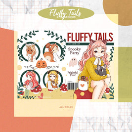 Fluffy Tails | PaperDollzCo | Sticker Book | CB064