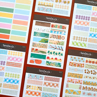 Spring Tones | PaperDollzCo | Sticker Tapes | t004