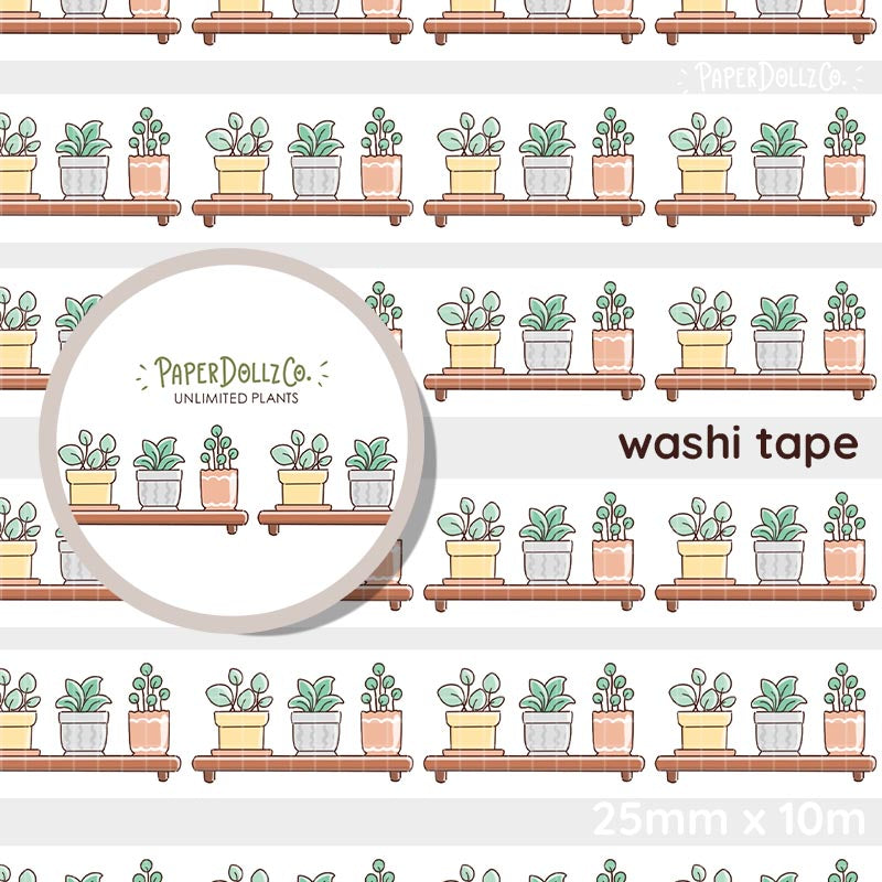 Unlimited Plants Washi Tape | Paperdollzco