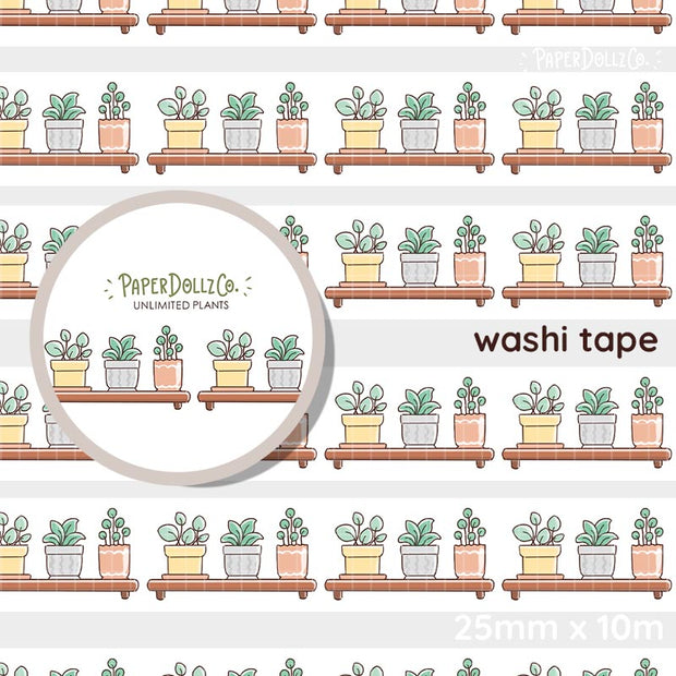 Unlimited Plants Washi Tape | Paperdollzco