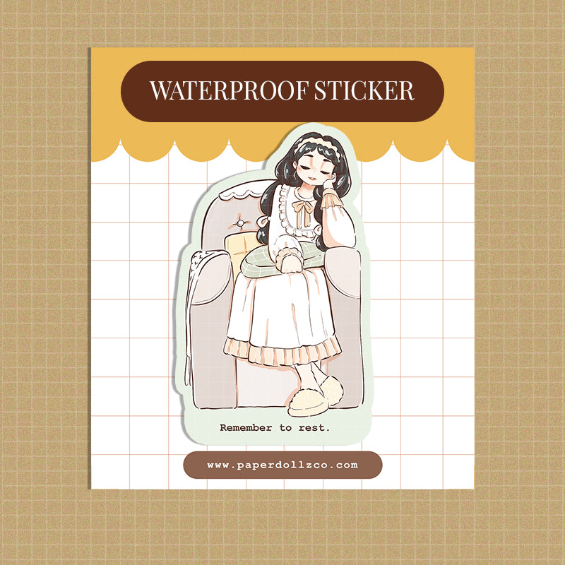 Waterproof Sticker | v009