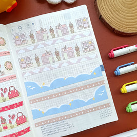 Paperdollzco | A5 Border Sticker | w002