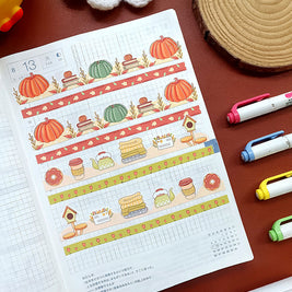 Paperdollzco | A5 Border Sticker | w008