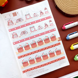 Paperdollzco | A5 Border Sticker | w009