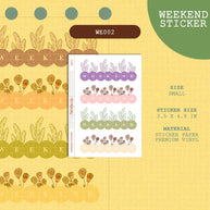 PaperDollzCo | Weekend Stickers | we002