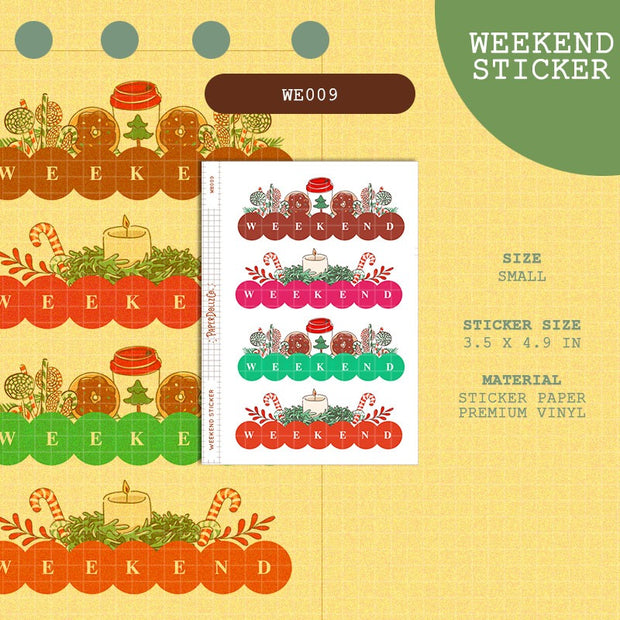 PaperDollzCo | Weekend Stickers | we009