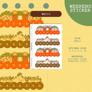 PaperDollzCo | Weekend Stickers | we010