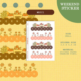 Paperdollzco | Weekend Stickers | we021