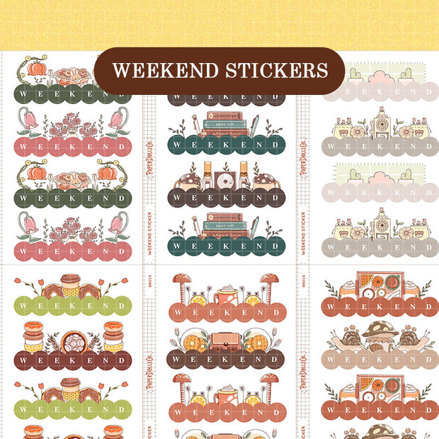 PaperDollzCo | Weekend Stickers | we015